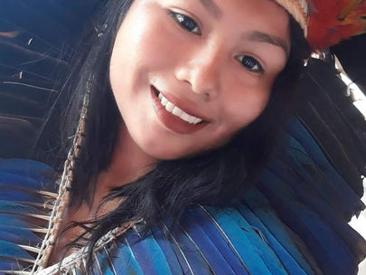 Merlane Tiriyó fala com a AgCom