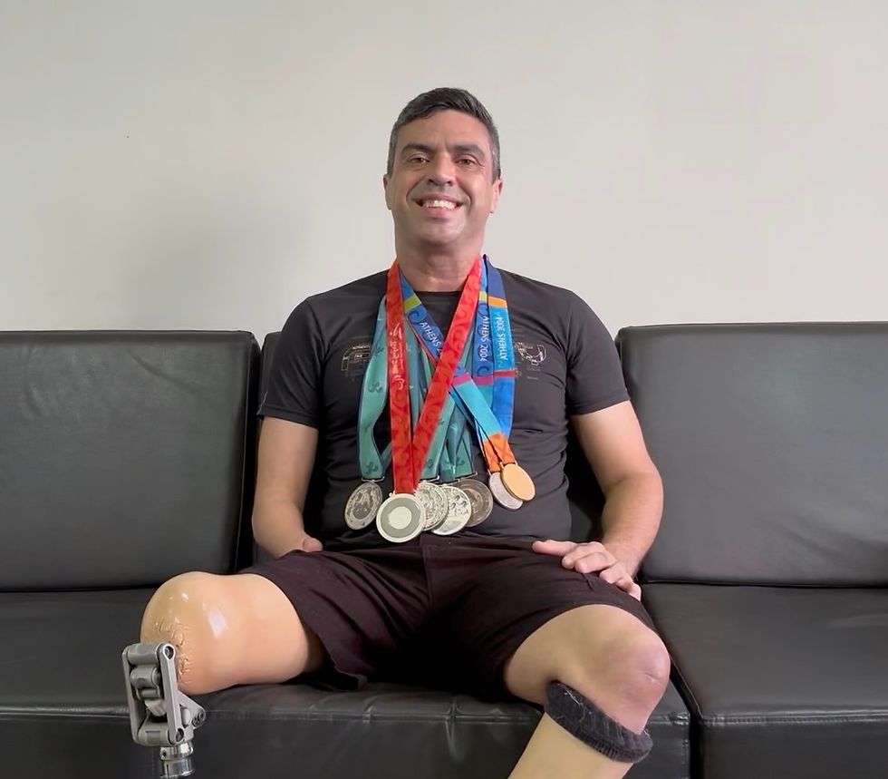 Luís Silva é o nono maior medalhista da história do Brasil. Foto: Bruno Ribeiro