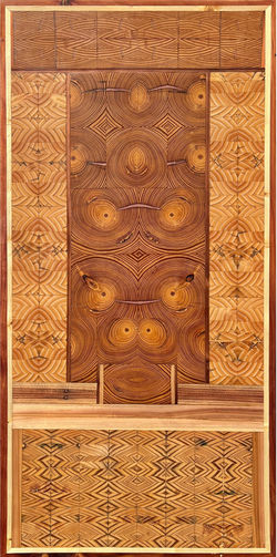 "The Unknowing", 25"H x 12"W x 1"D