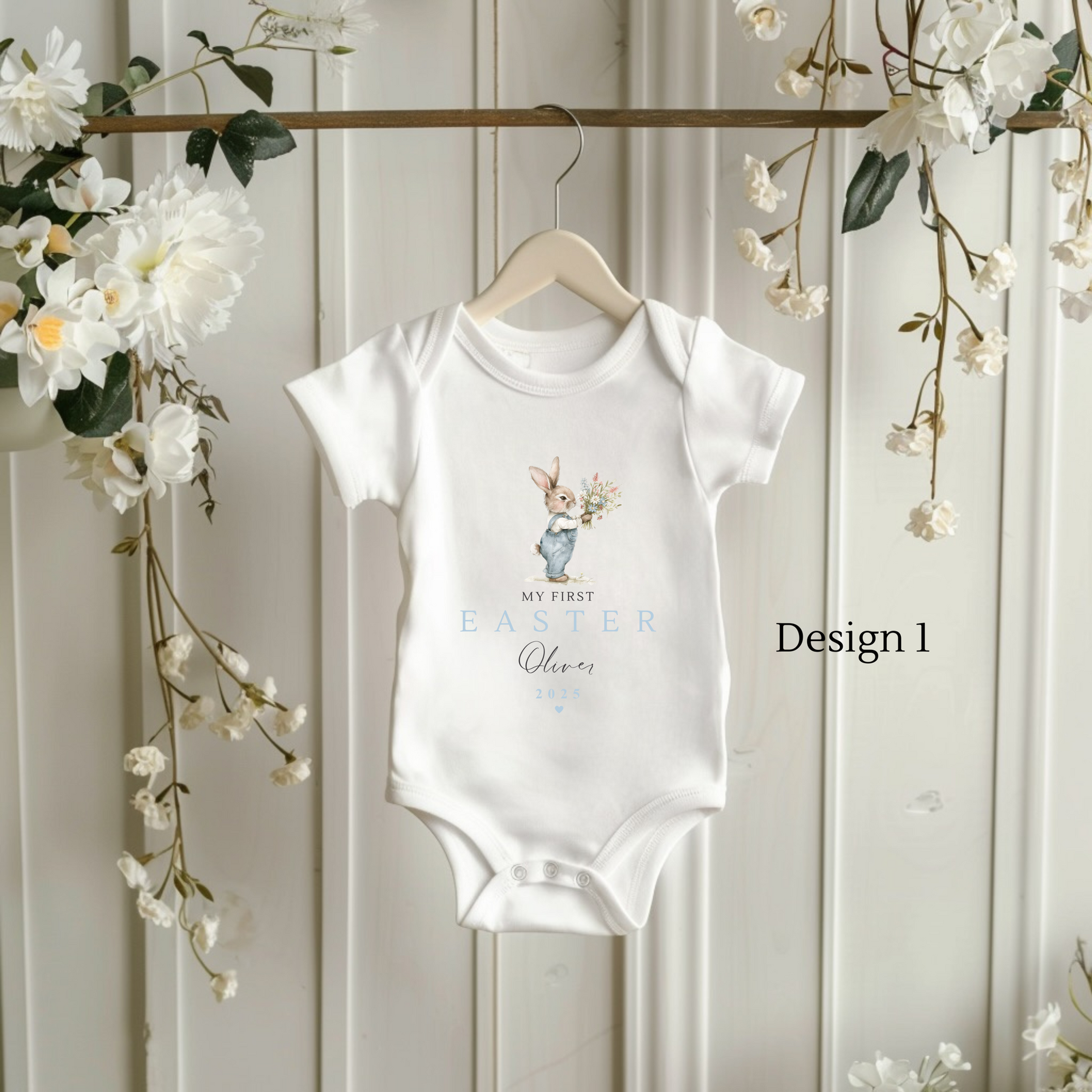 Easter Boy's Personalised vest