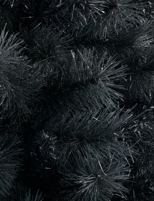 Miniatura: Árbol Navideño Cola de Ardilla Negro 1.8 m