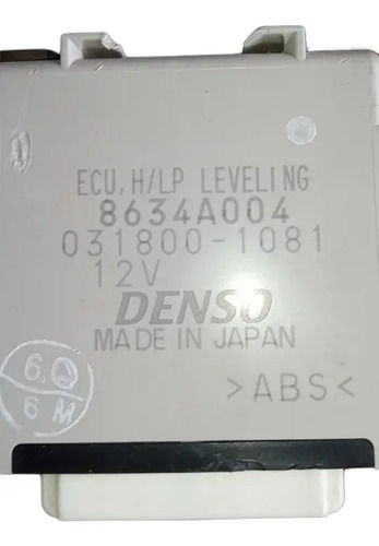 Miniatura: Modulo Ecu Regulador Farol 8634a004 Pajero Full 3.2 2016 (do