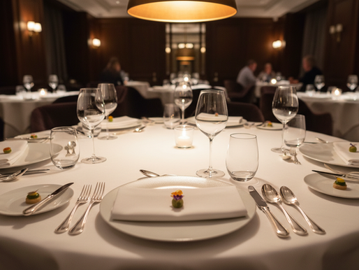 Michelin-Star dinner table