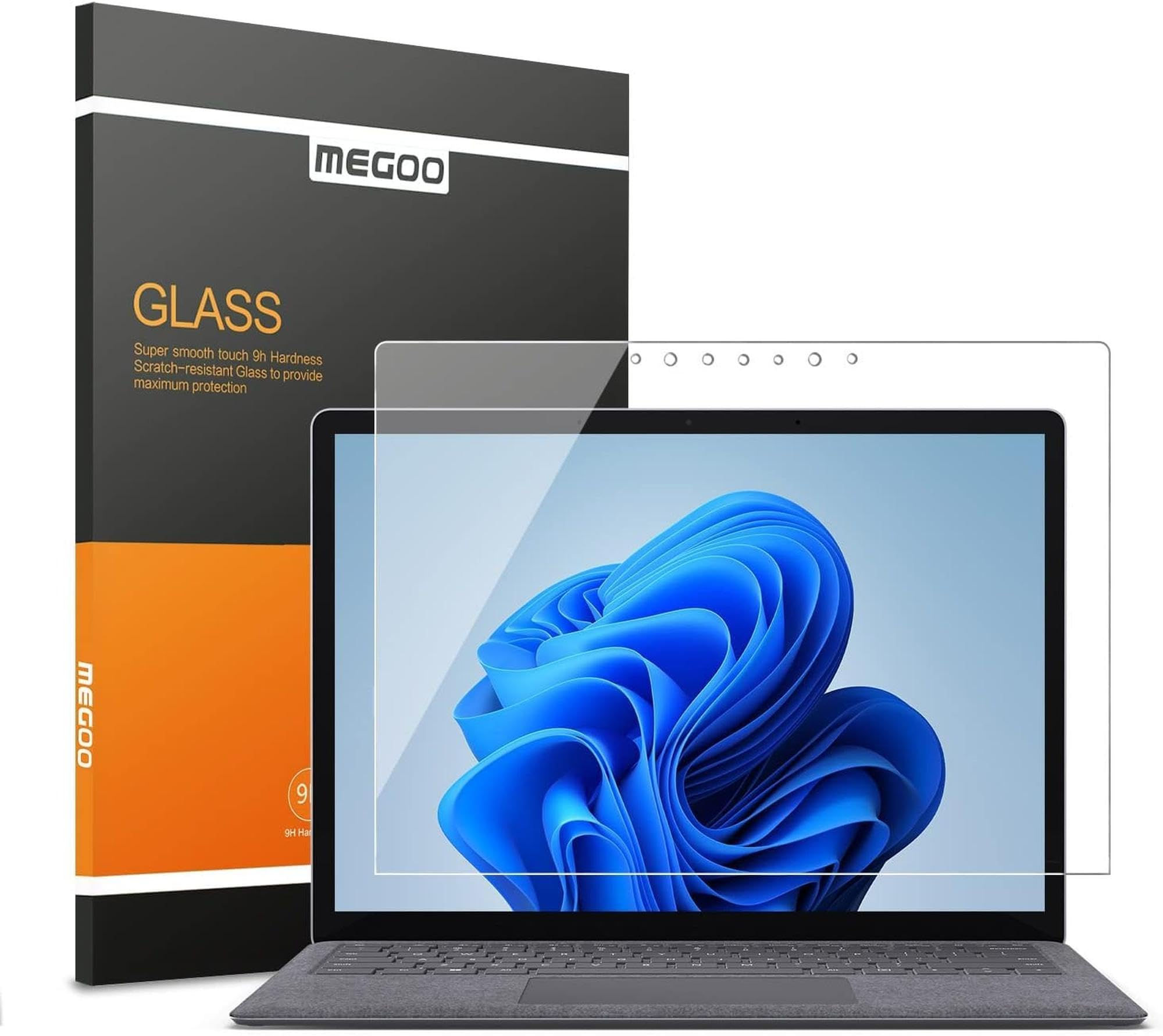 MEGOO Displayschutzfolie für Surface Laptop 5/Laptop 6 Surface Laptop 4 (15 Zoll