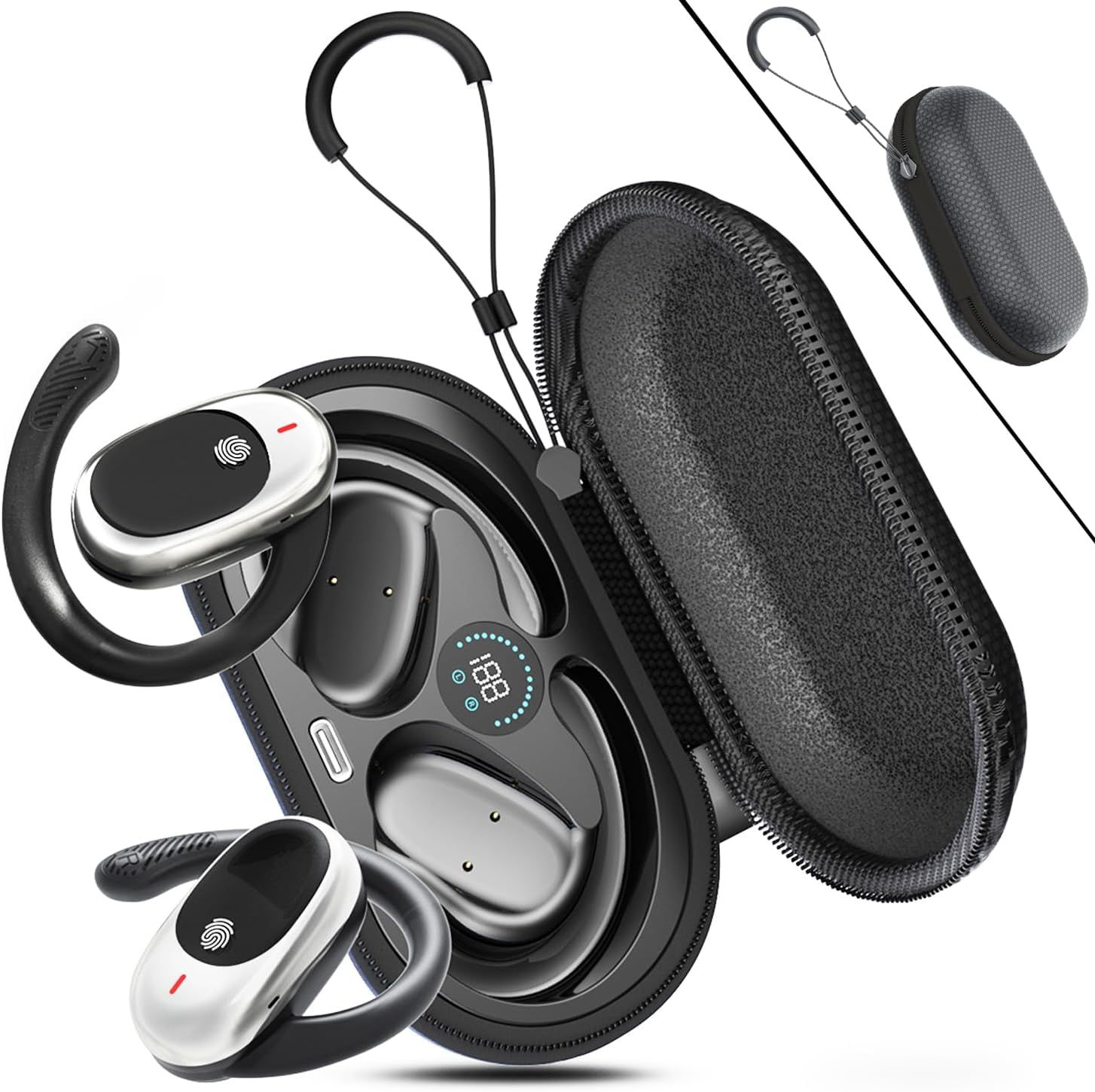 GameXtrem Wireless Earbuds 40H Playtime Earphones Wireless Bluetooth Ear Buds Ch