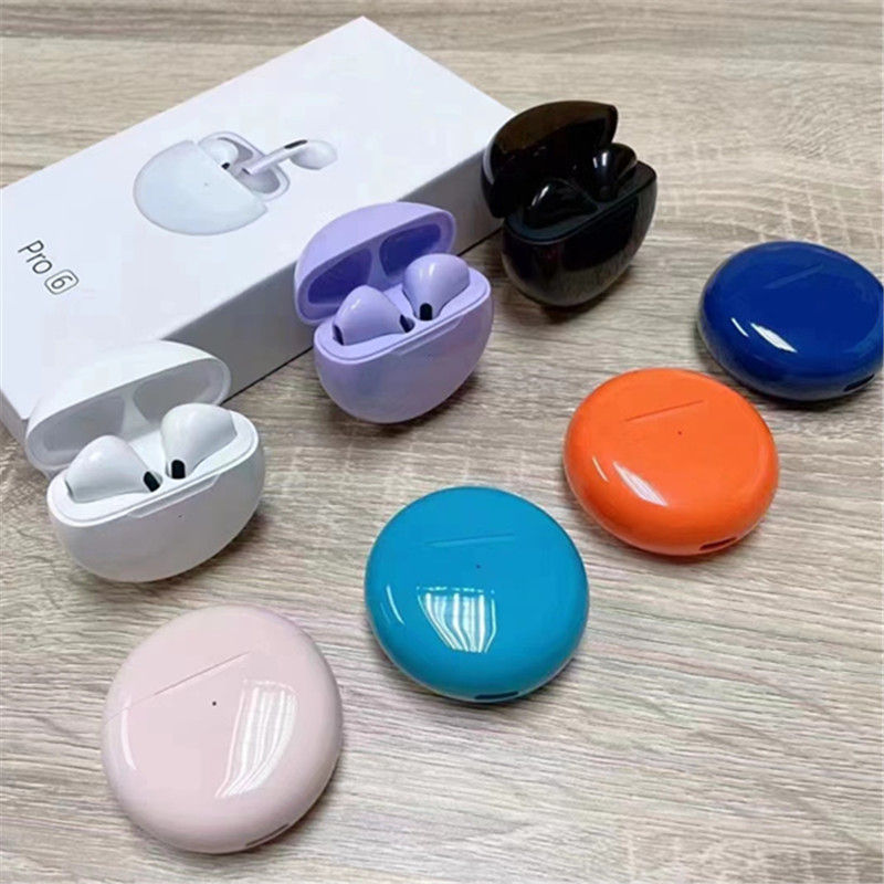 J6 Pro6 TWS Wireless Bluetooth Earphones for Sports