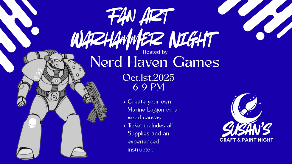 Fan Art Warhammer Night @ Nerd Haven Games