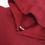 Thumbnail: FLEECE HOODIE DEEP RED