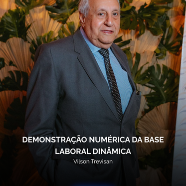 Demonstração numérica da base laboral dinâmica
