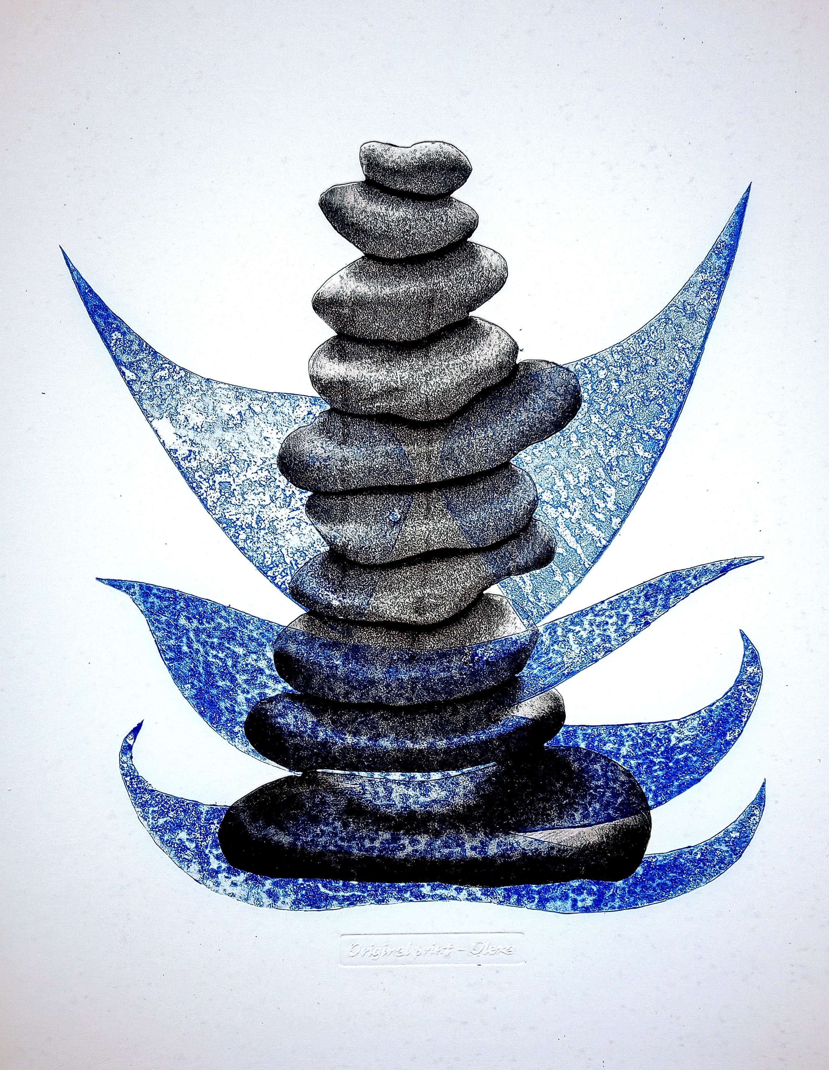 The stone remains, the water flows...