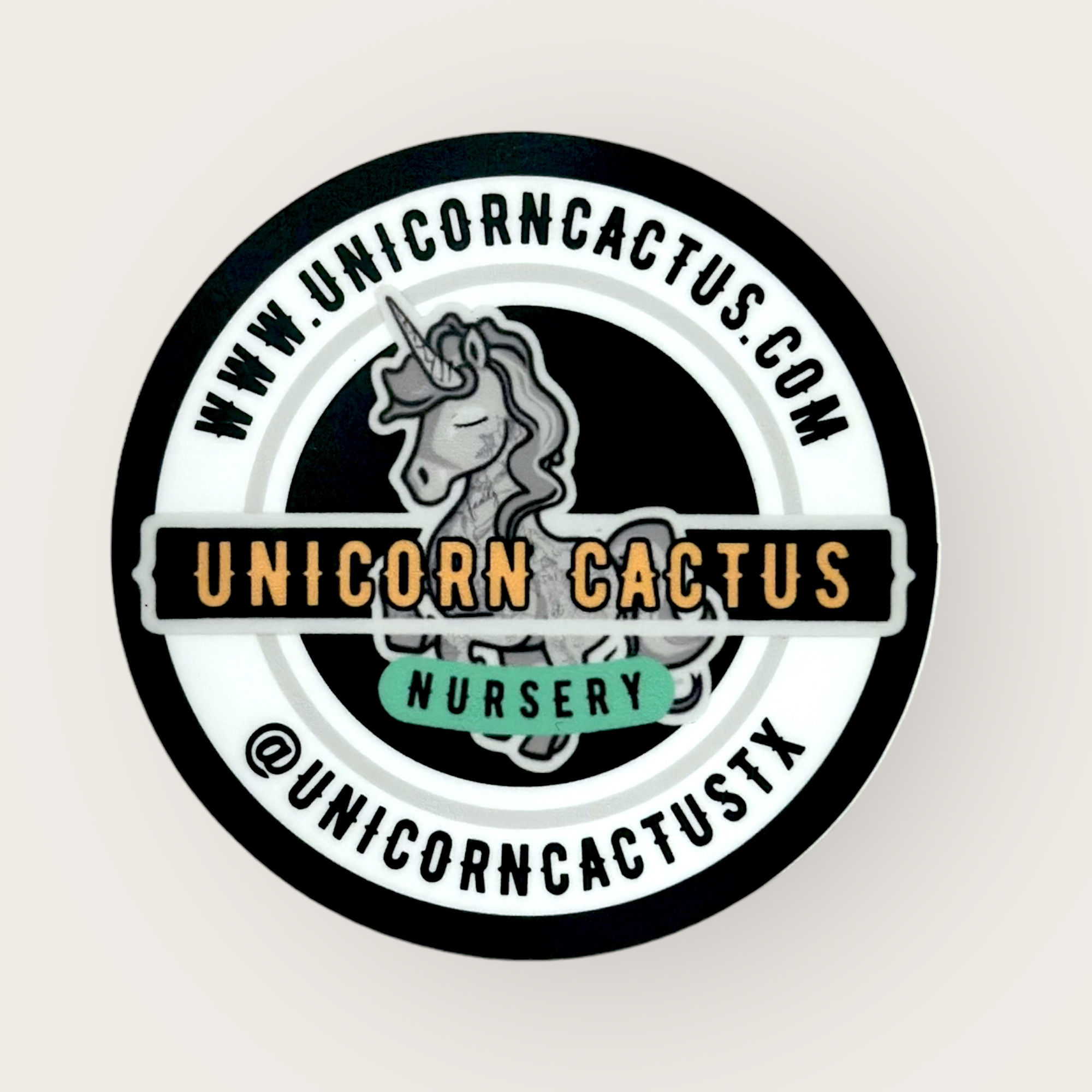 Sticker - White Logo