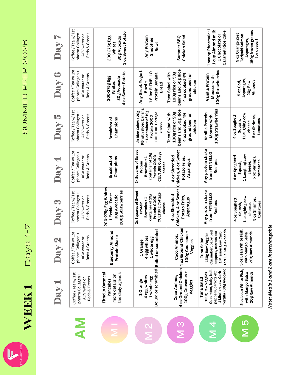 Thumbnail: 2026 Summer Prep Challenge