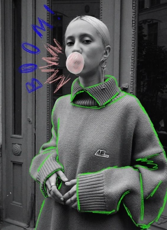 B&W with colored drawing.png