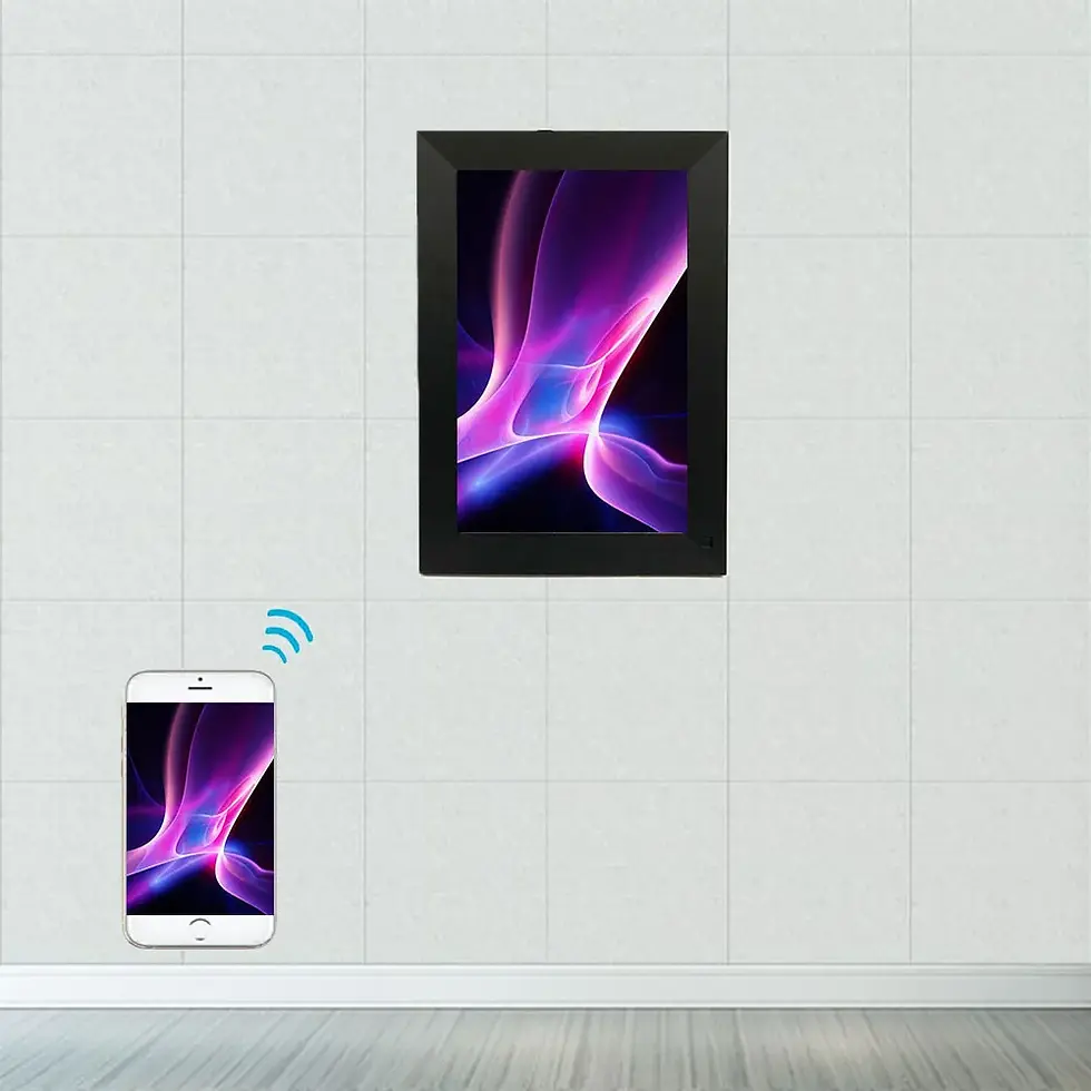 Thumbnail: Frameo in Digital Photo Frame 10 Inch Cloud WIFI Share Pictures From Mobile