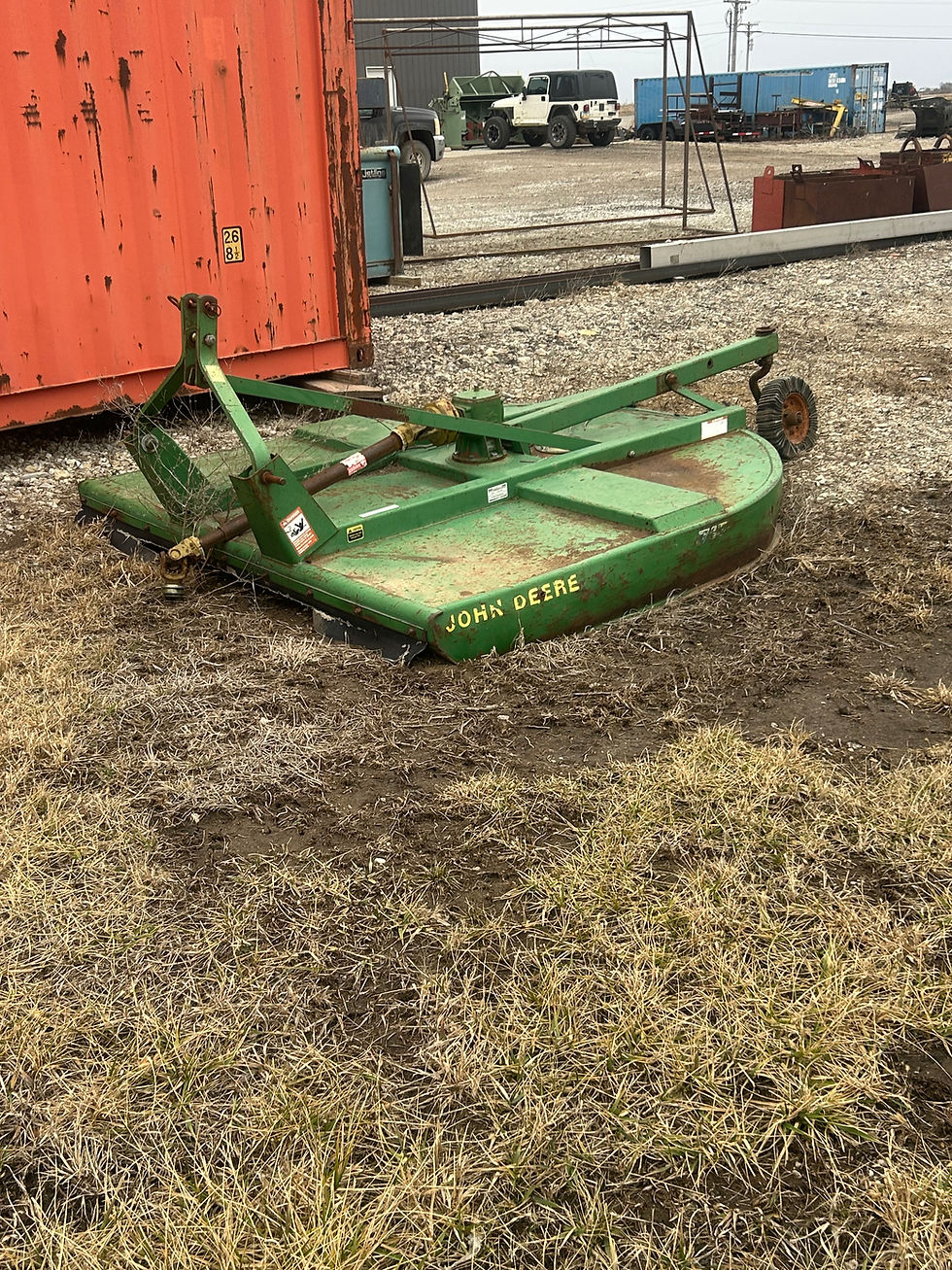 John Deere 715 Rotary Mower 3 point Hitch 540 RPM PTO
