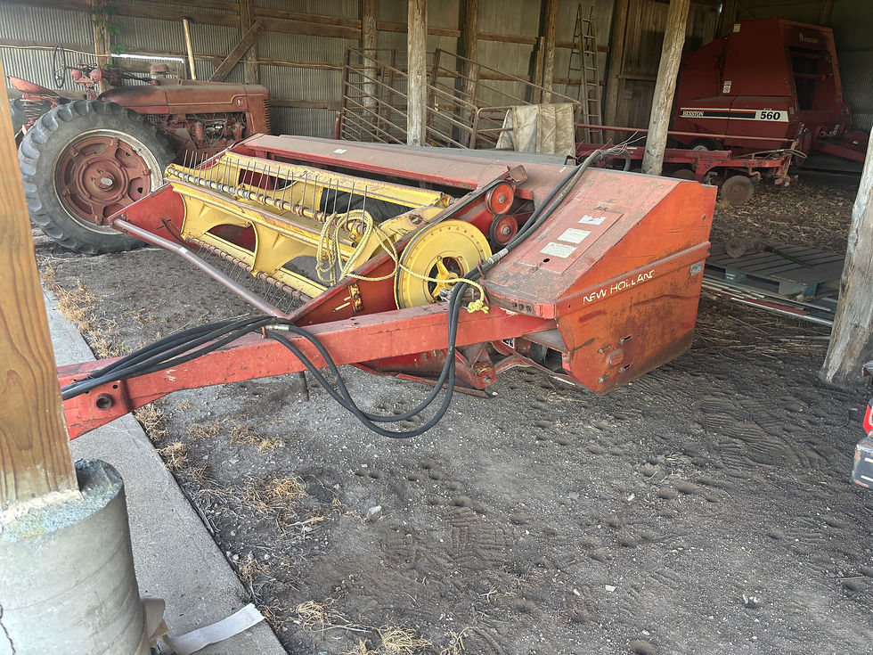 New Holland 9' Pull Type Swather