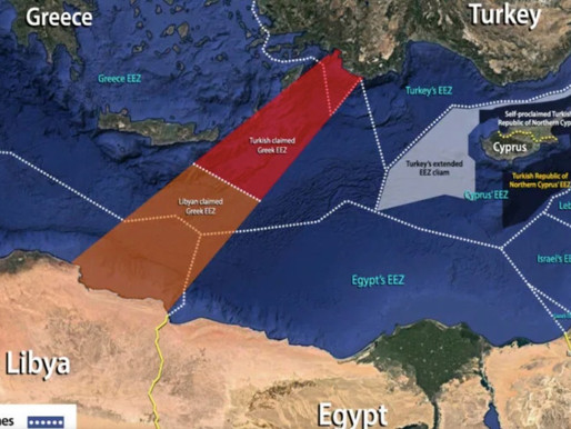 Tensões no Mediterrâneo Oriental
