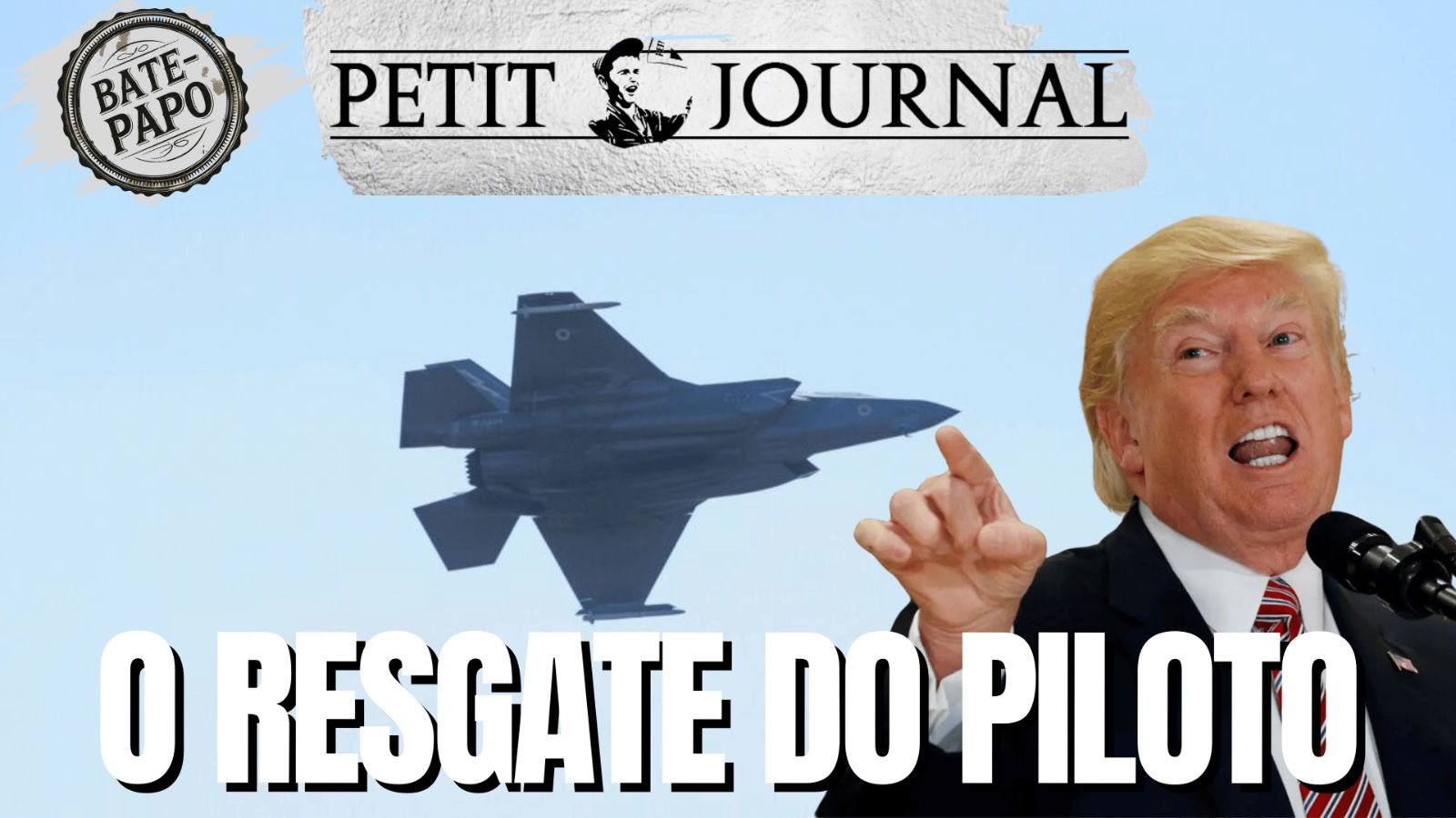 O resgate do piloto americano - BP 1050