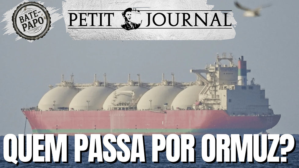 Quem passa por Ormuz? BP 1057