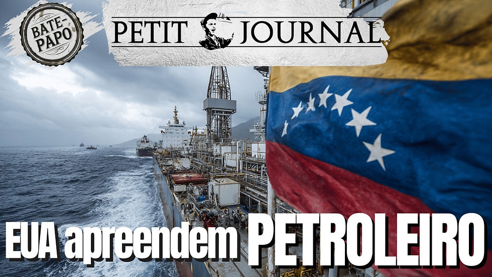 EXTRA: EUA apreendem petroleiro venezuelano - BP 987