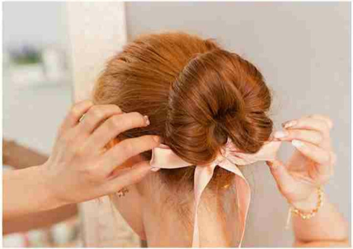 Miniatura: Magic hair making tool Ribbon Bowknot laço de fita pra cabelo