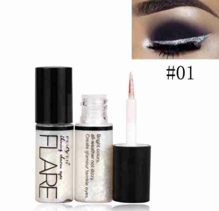 Miniatura: Shimmer líquido Eyeliner waterproof long lasting makeup cosméticos 