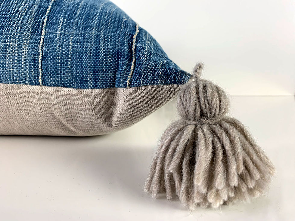 Thumbnail: Denim Dream 20"x20" Pillow Cover