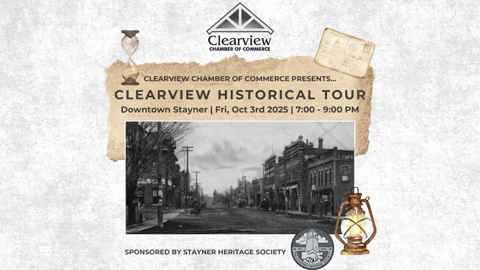 Clearview Historical Tour **REGISTRATION NOW FULL**