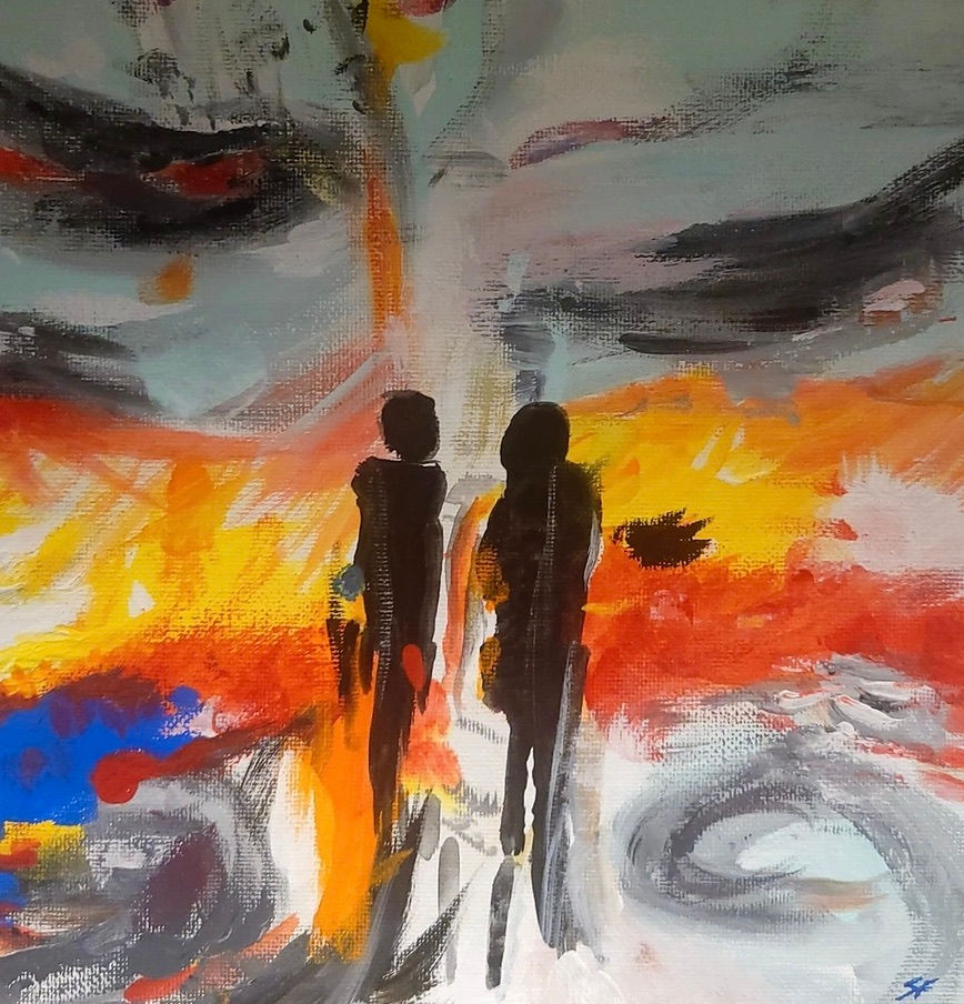 Walking with you