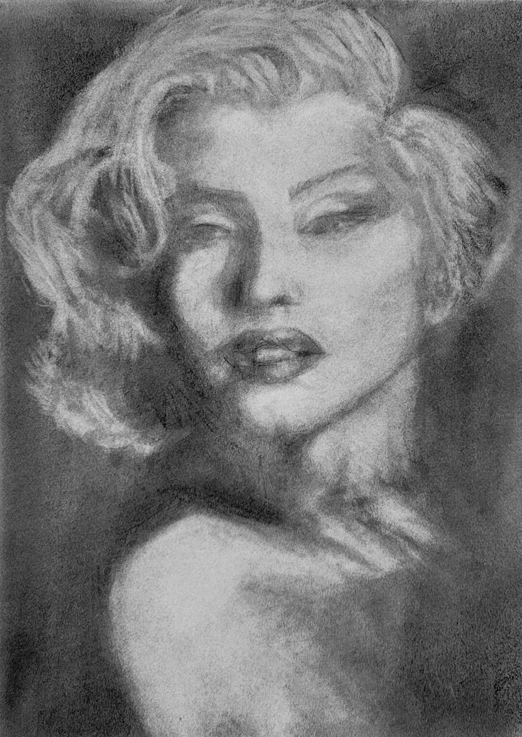 Portait of a pin-up model