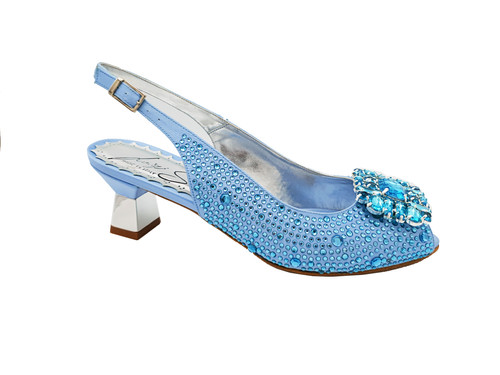 Cheap Shoes Pale Blue Shoes And Matching Bag Laura, Sky-blue