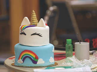 Treating Each Other With Love: Sweet Blessings Gifts Cakes To Local Children