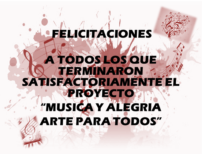 felicitaciones