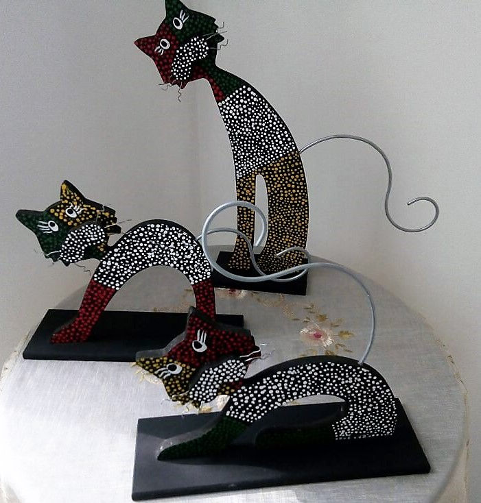 gatos adorno