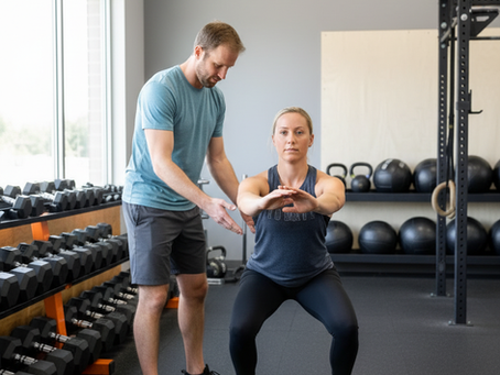 Ann Arbor physical therapist providing one-on-one performance therapy session to active adult athlete