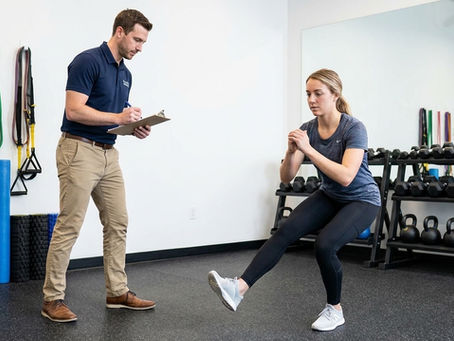 Patient working with a provider at a sports physical therapy clinic in Cary, NC receiving manual therapy for shoulder pain