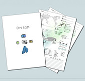 Dive Log Pages