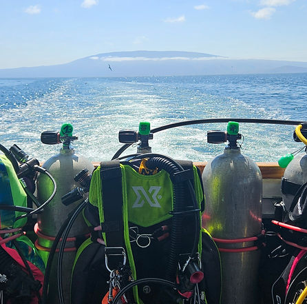 Scuba Diving Equipment Set up