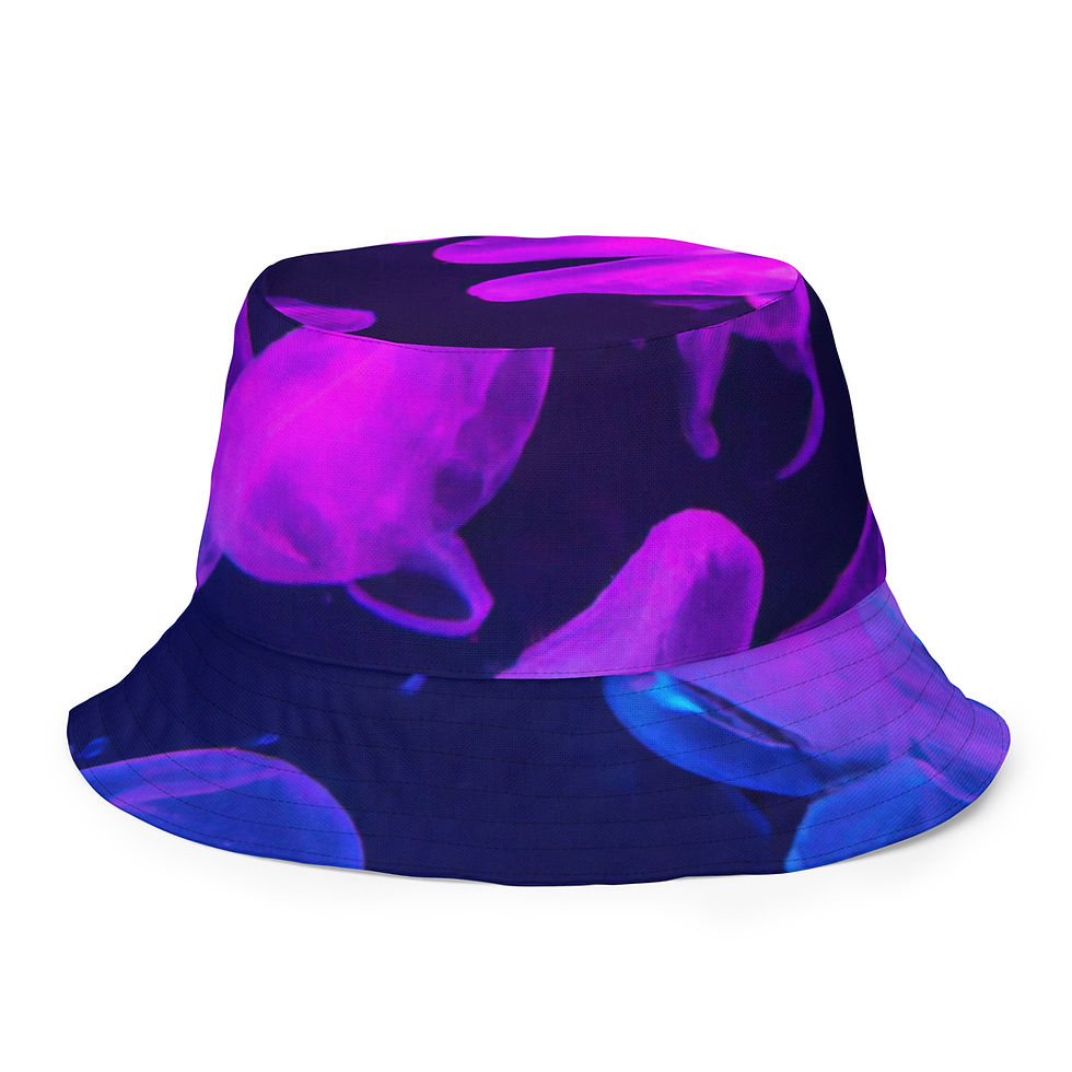 Thumbnail: Jellyfish Reversible bucket hat