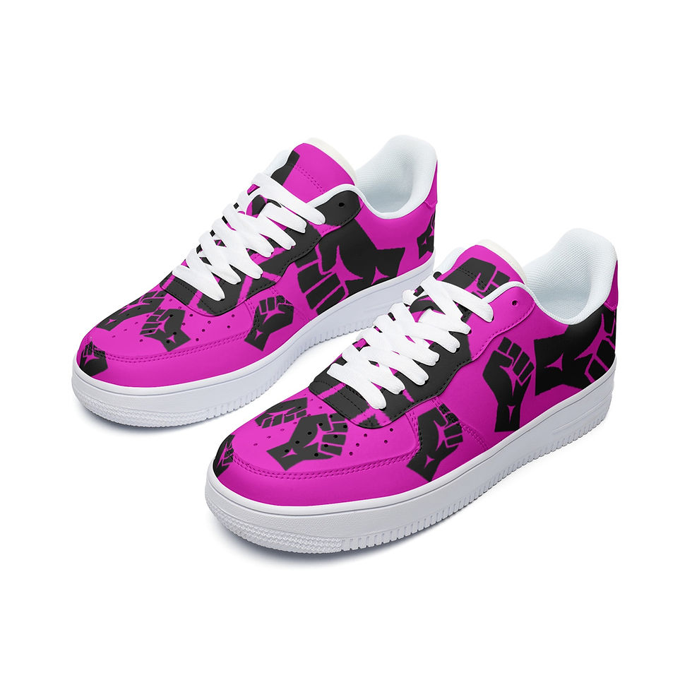 Thumbnail: Unisex Low Top Leather Sneakers