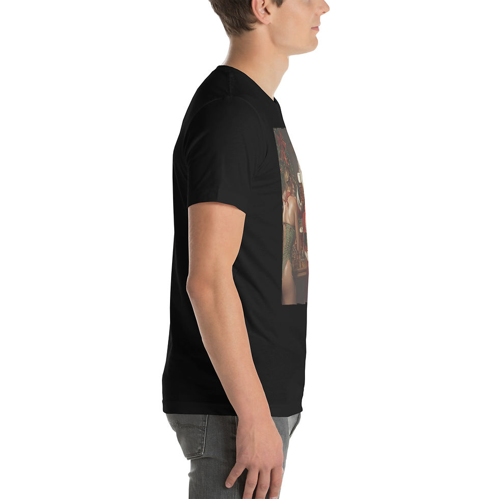 Thumbnail: Strip Club Santa Unisex t-shirt