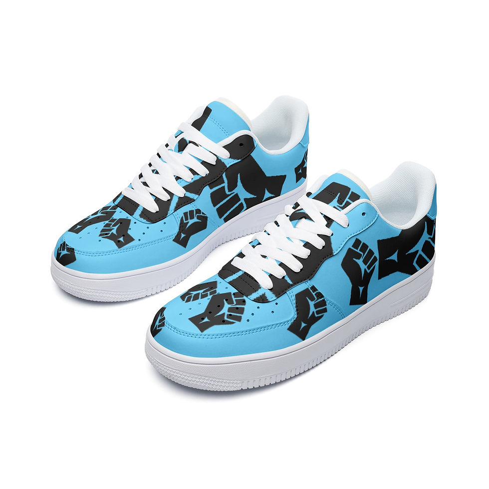 Thumbnail: Unisex Low Top Leather Sneakers