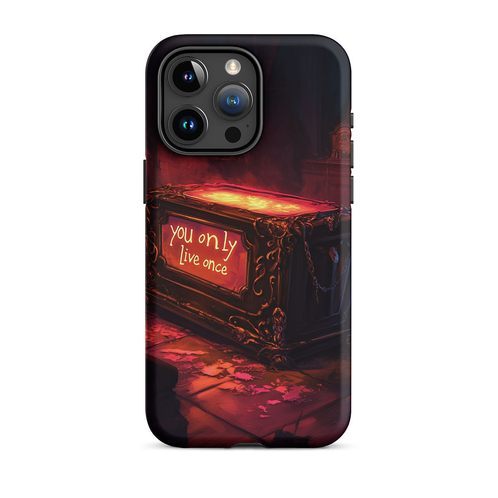Thumbnail: "You only Live Once" Tough Casket Case for iPhone®