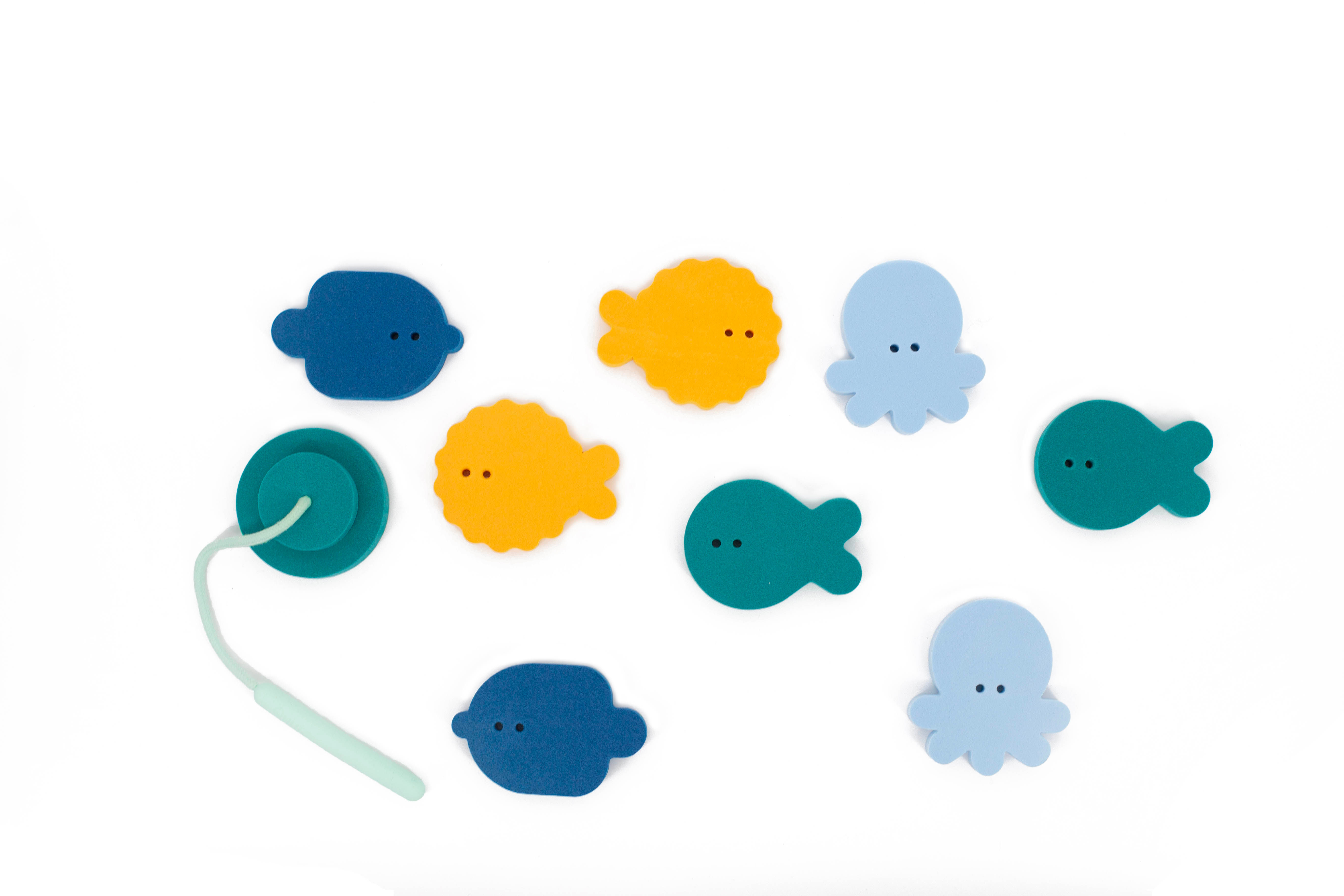 QUUT Visspel badstickers: Deep Sea