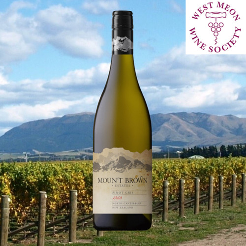 Mount Brown Pinot Gris, Waipara, 2021, West Meon Wine Soc
