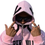 Thumbnail: Pink Webbed Hoodie