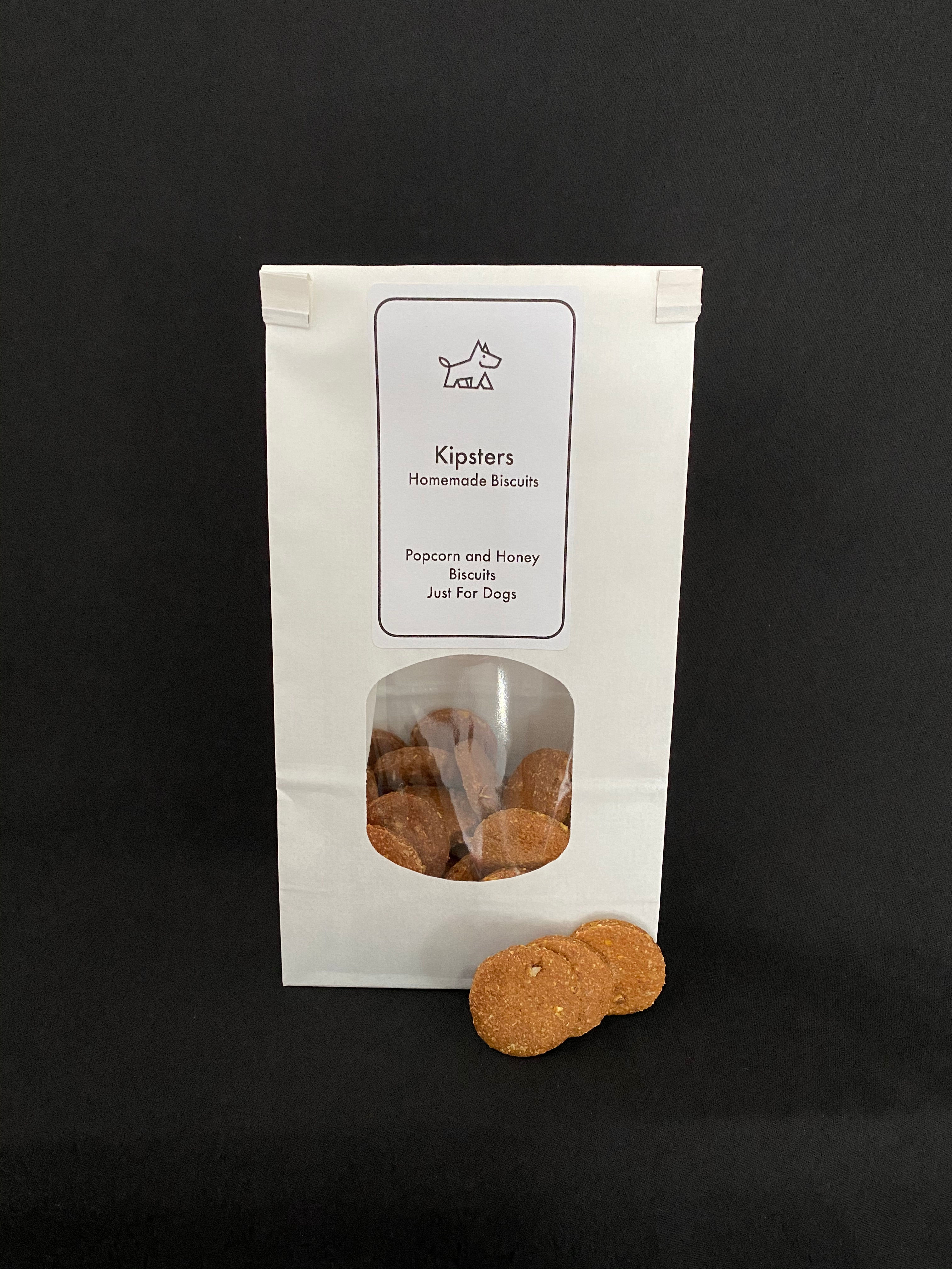 Popcorn and Honey Bite Size Biscuits