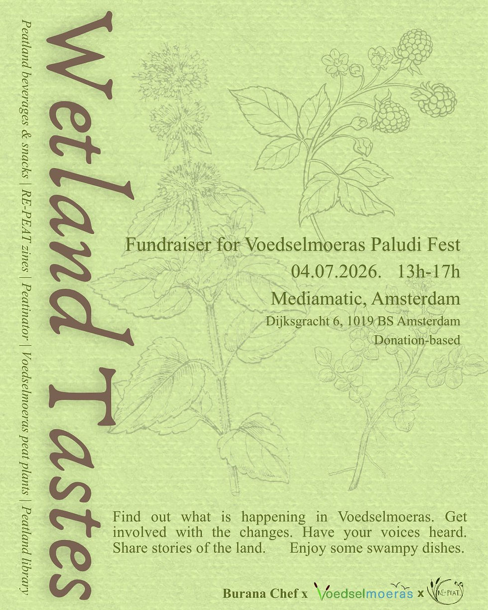 Wetland tastes: kom je de smaken van het Voedselmoeras proeven?