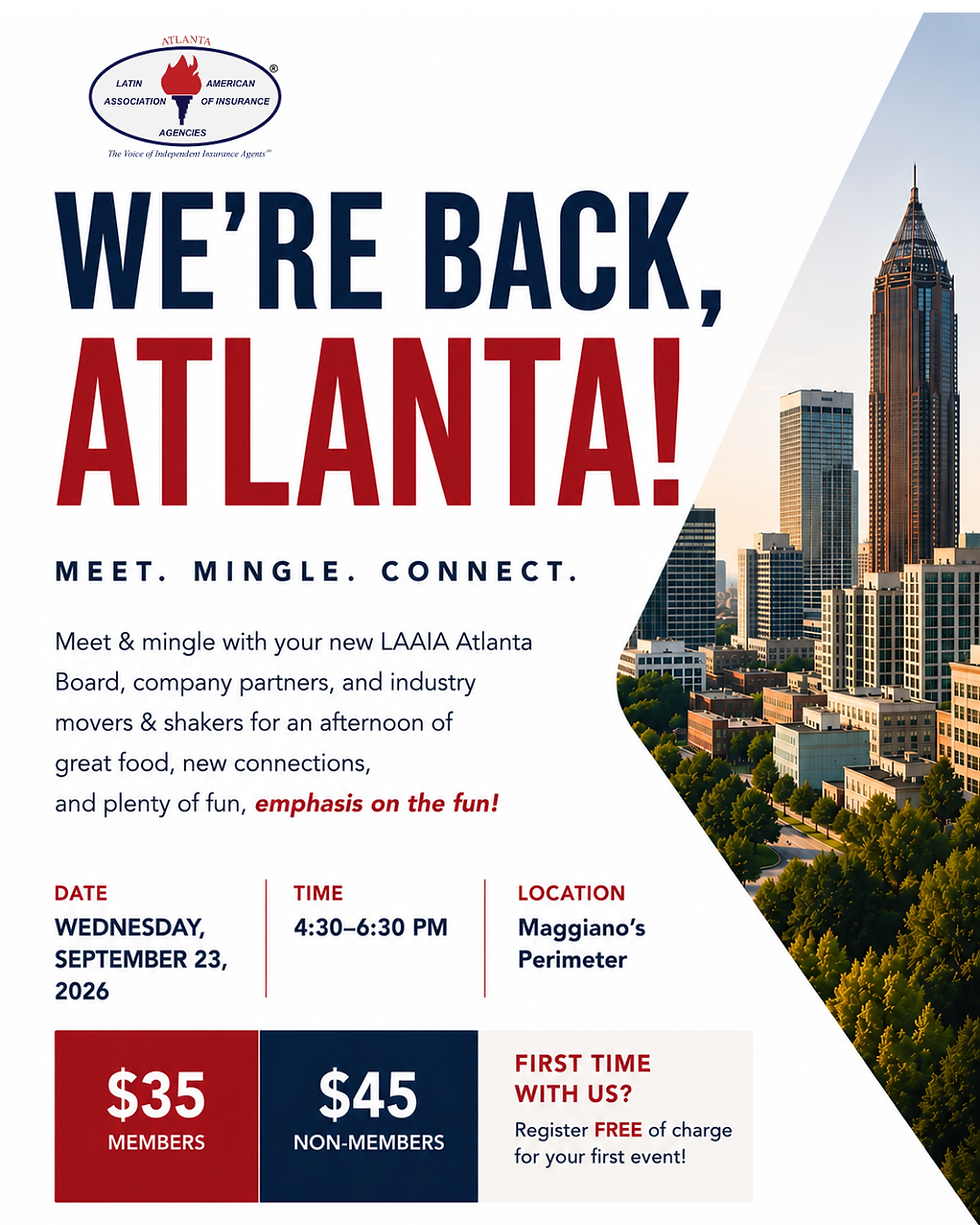 We're Back, Atlanta | Meet, Mingle & Connect