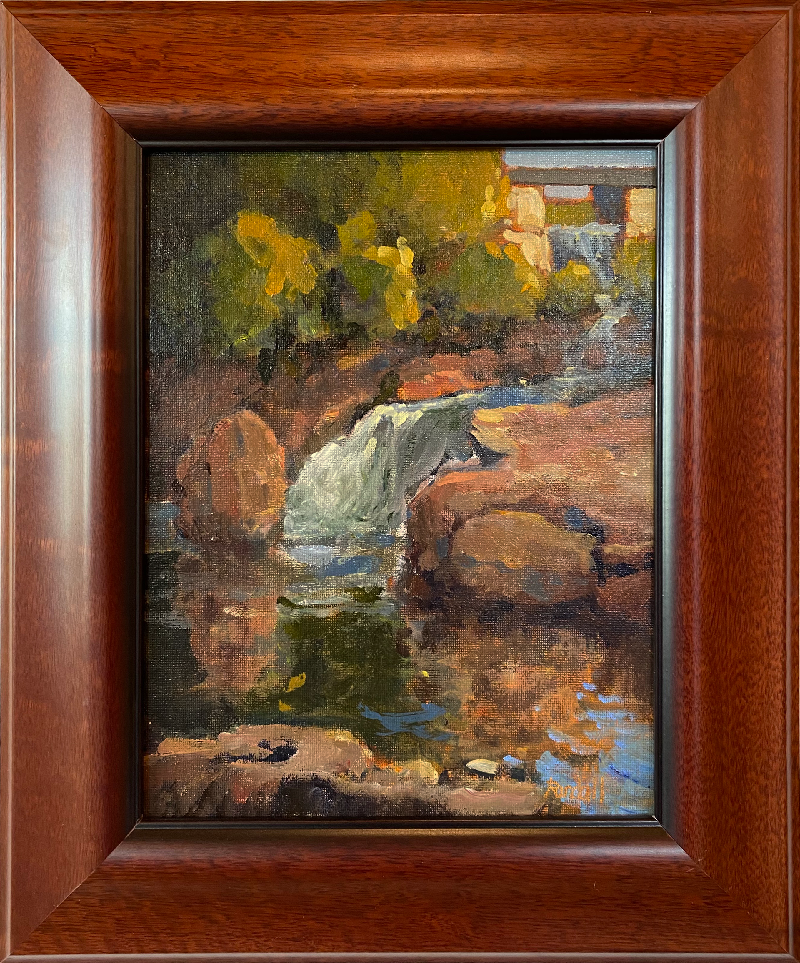 Last Light at the Upper Falls